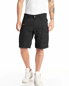 Мужские бермуды карго Replay, черный