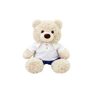 Плюшевая кукла мишка 25см/35см высота X2HOMME, белый