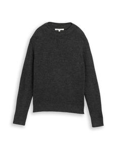 Свитер TOM TAILOR DENIM, антрацит