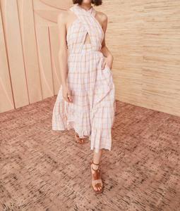 Платье Noelle нежно-сиреневого цвета Ulla Johnson