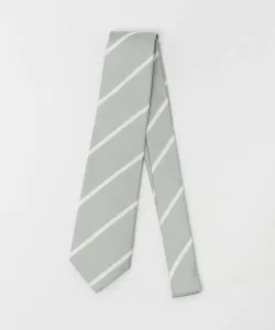 Галстук в полоску United Arrows, цвет Off White