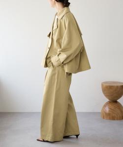 Гладкие широкие брюки Rive Droite, цвет Beige