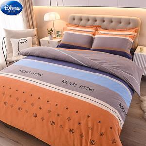 Disney Простыня 150x200 см, 1.2 м, стиль с подгибкой для одеяла, st. torini, оранжевая