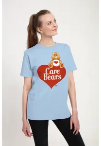 Футболка с логотипом care bears и изображением медвежонка tenderheart. Henry Tiger, Light Blue