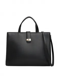 Сумка-тоут с логотипом Tommy Hilfiger, черный