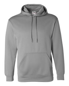 Мужская флисовая толстовка с капюшоном, влагоотводящая Augusta Sportswear, цвет athletic grey