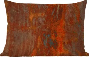 Подушка для улицы - красно-синяя - настенная - 60 x 40 см - водонепроницаемая - подушка для отдыха - декоративная подушка - подушка для дома MuchoWow