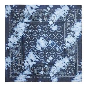 Шелковый шарф Unisex COACH, синий