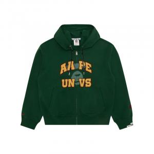 Толстовка с аппликацией логотипа A Bathing APE Aape, зеленый