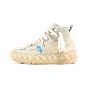 Кроссовки OETZI Skateboarding Shoes Unisex Mid-top Beige, бежевый
