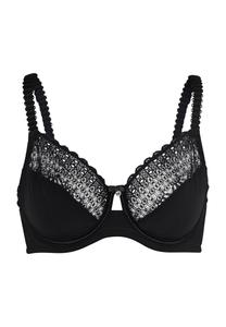 Бюстгальтер на косточках, кружевной бюстгальтер с подвеской для женщин DesiréE, черный
