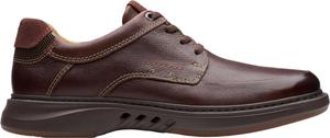 Мужские кружевные кроссовки Clarks Un Briley, Mahogany Leather