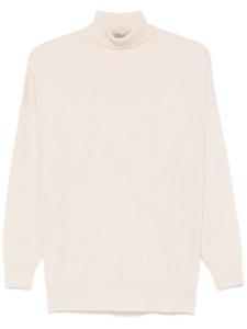 Свитер с узором аргайл D.Exterior, нейтральный цвет