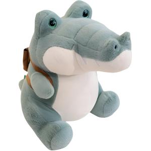 Милый рюкзак плюшевая кукла крокодил 21см/30см/45см/75см высота GUAIGUAIXIONG, синий