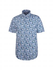 SEIDENSTICKER Рубашка на пуговицах синего цвета Regular fit