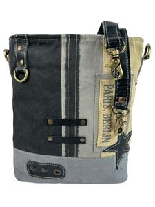 Сумка через плечо Sunsa, серый