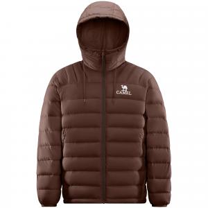 Пуховик Unisex Hooded Thin Others CAMEL, темно-coffee