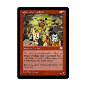 CCG Гоблинские гренадеры (U), MTG - Weatherlight