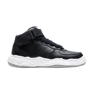 Кроссовки Maison Mihara Yasuhiro Wayne OG Sole Leather High 'Black White', черный