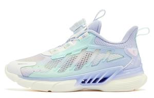 Дышащие, легкие, амортизирующие, низкие детские кроссовки для бега. Для детей от 3 до 7 лет. QIAODAN, лаванда