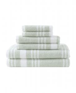 Набор махровых хлопковых полотенец Windward Nautica, Sage, White
