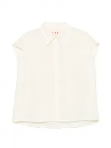 Рубашка на пуговицах Marni, бежевый