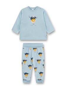 Sanetta Пижама 'Büffel' в светло-голубом цвете