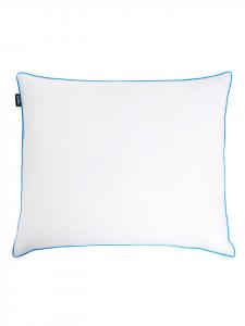 Beliani Подушка ANETO бело-голубого цвета - (Ш) 50 x (В) 8 x (Д) 60 см