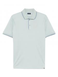 Рубашка поло из хлопкового пике Paul & Shark, синий