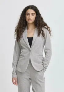 Ihkate jacquard bl4 blazer Ichi, Sharkskin Herringbone