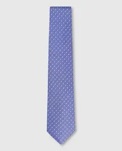 Мужской шелковый галстук Miguel Bellido, синий