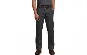 Dickies Прямые брюки slim fit серебристые повседневные штаны 873 FLEX Slim Fit мужские черные