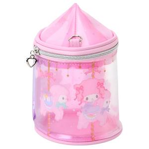 Sanrio Портативная сумка для хранения из ПВХ винила женская розовая, Pink