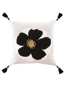 Douceur d’Intérieur Хлопковая подушка бежевого цвета