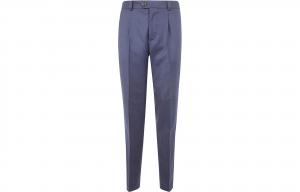 Прямые брюки с классическим кроем Brunello Cucinelli, синий