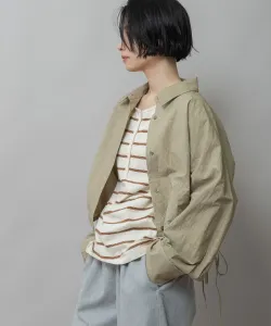 Укороченная рубашка из хлопка и льна, имитирующая пишущую машинку.