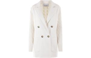 Макси Двубортный Жакет MaxMara, Белый