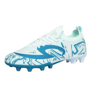 Нескользящие и дышащие низкие футбольные бутсы для детей и подростков QIUTEXIONG, синий