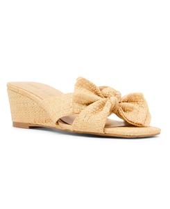 Женские сандалии на танкетке Dara Bow Anne Klein, Natural Raffia