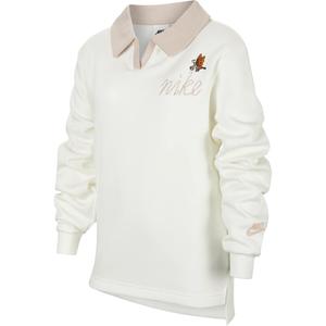 Свитшот Sportswear Club Sail White для подростков Nike, белый