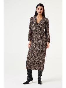 Платье до колена Garcia, бежевый/черный