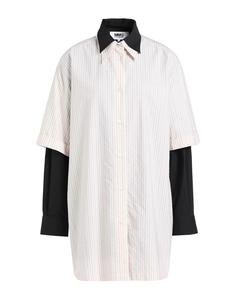 Рубашка Mm6 Maison Margiela, сиреневый