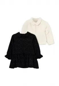 Флисовая куртка стерн Miss, Weiß-Schwarz