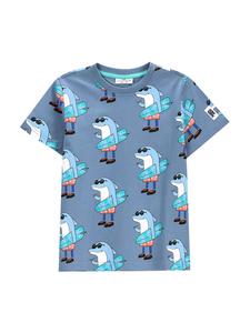 Футболка обычного кроя WC5143203HBK Coccodrillo, синий