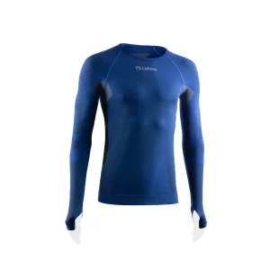 Cristallo Long Sleeves Lurbel мужская терморегулирующая футболка, синий