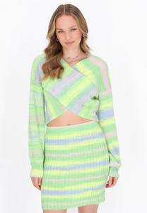 Джемпер myMo Jumper, Green Multicolor/Green