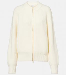 Кардиган Milo с ребристым узором на молнии Varley, Egret