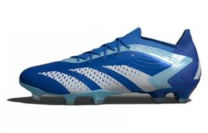 Футбольные бутсы серии PREDATOR унисекс с низким верхом синего цвета Adidas