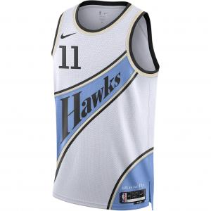 Nike Футболка для баскетбола dri fit fw24 trae young мужская white