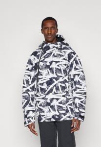 Лыжная куртка Burton MENS RESERVE RELAXED ANORAK, Black/White/Black
